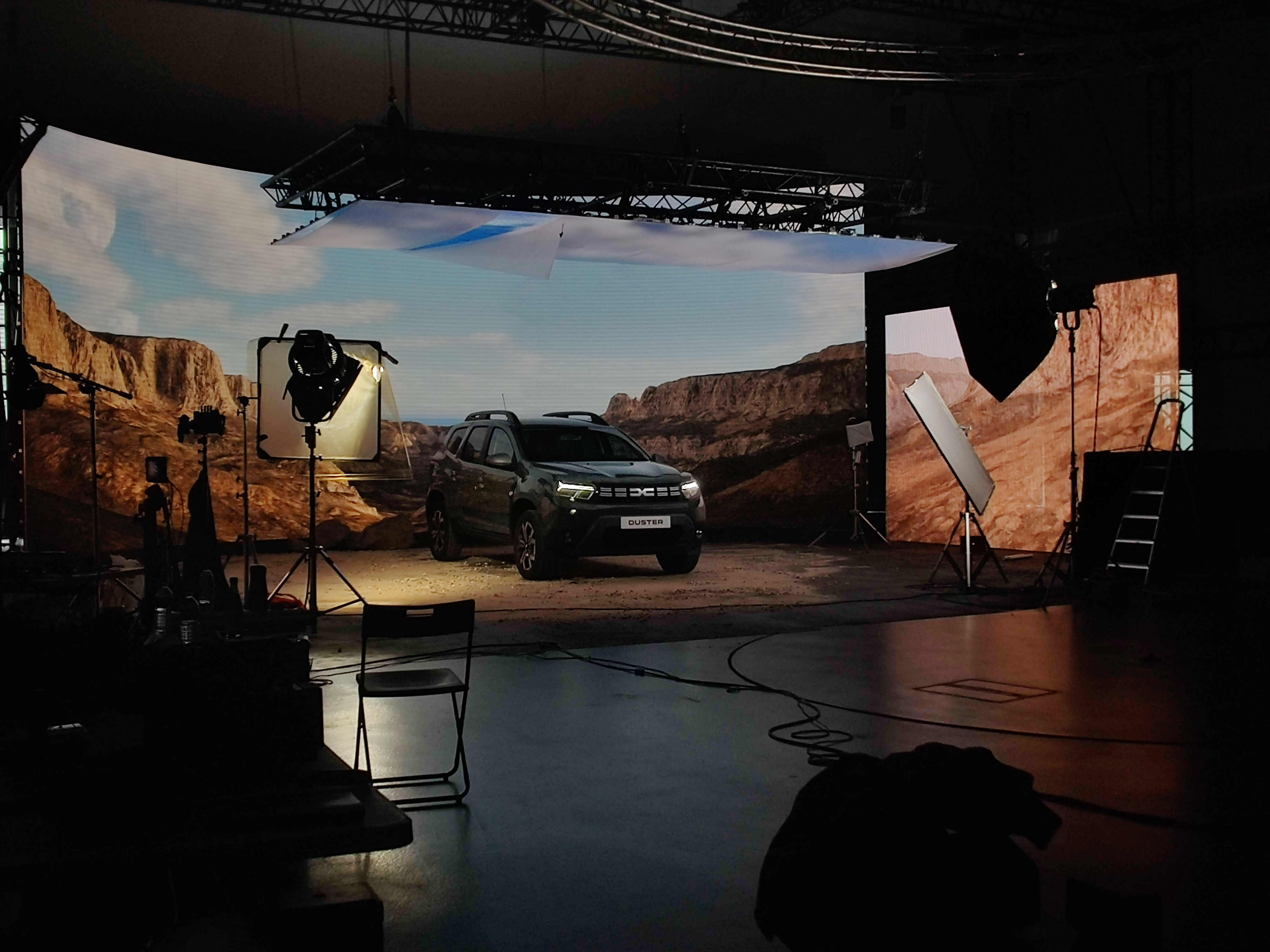 Plateau virtuel pour Dacia Duster 